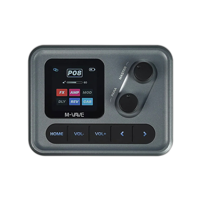 M-Wave Pocket Amp Gray Mini Gitar Prosesörü